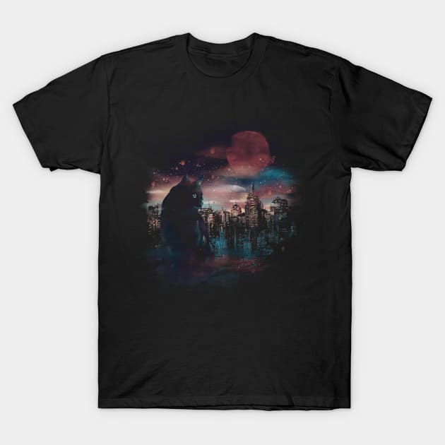 City Lights T-Shirt by DANDINGEROZZ